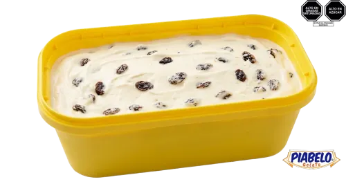 Helado Piabelo Cubeta Especial Ron con Pasas 5L - Helados de alta calidad en Lima, Perú