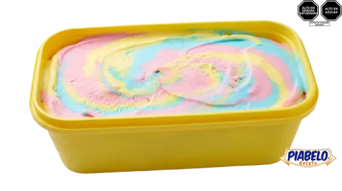 Helado Piabelo Cubeta Arcoiris 5L - Helados de alta calidad en Lima, Perú