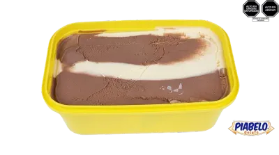 Helado Chocovainilla 5L marca Piabelo - Cubetas 5L