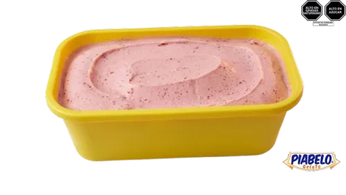 Helado Piabelo Cubeta Fresa 5L - Helados de alta calidad en Lima, Perú