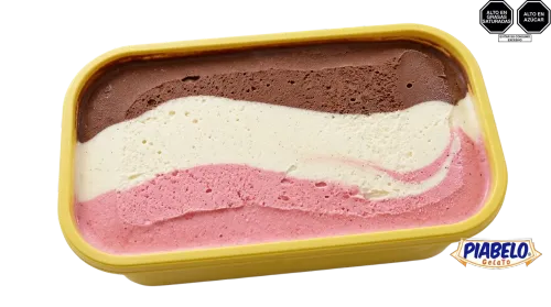 Helado Piabelo Cubeta Napolitana 5L - Helados de alta calidad en Lima, Perú