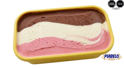 Helado Napolitana 5L marca Piabelo - Cubetas 5L