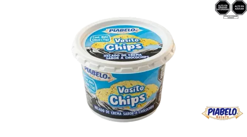 Helado Piabelo Vasito Chocochips 120ml - Helados de alta calidad en Lima, Perú